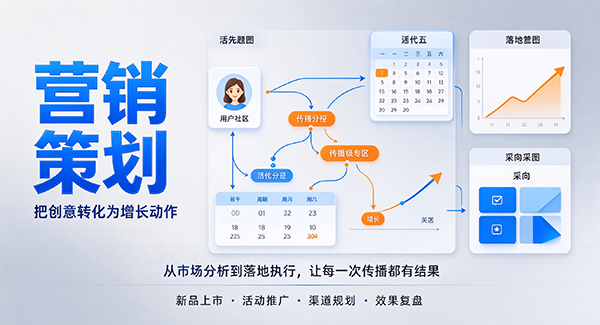 塔城市营销策划